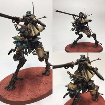 Adeptus Mechanicus Sydonian Dragoon by mileshamrick