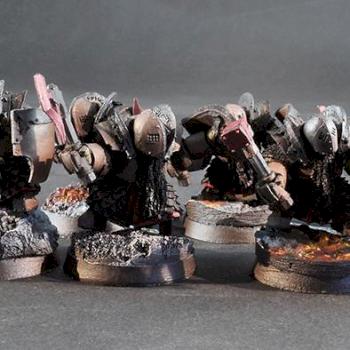 Age of Sigmar- Azgorh – Chaos Dwarf Infernal Guard Ironsworn by hmpaintworkshop
