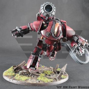 Warhammer 40k Mechanicum Thanatar Siege-Automata by hmpaintworkshop