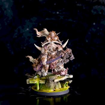 CHAOS DEATH GUARD CAPTAIN DARK IMPERIUM by Nopaintnogame