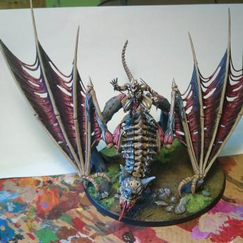 Abhorrant Ghoul King on Terrorgheist by klofered