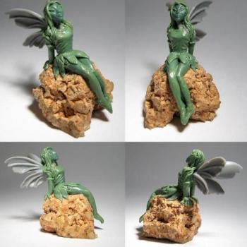 Fairy - self sculpt (painted version) by Bren
