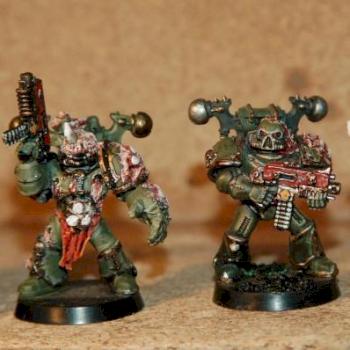 Deathguard Plaque Marines WIP by the real mrx