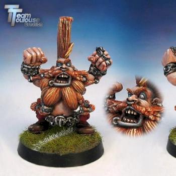 bloodbowl killer dwarf champion by Manumilitari