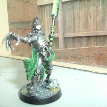Necron Lord by spartainiaman