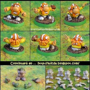 Fanhunters Vs BloodBowl - 3 players by Luizda
