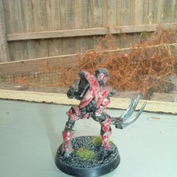 Rear of Necron Flayed one by spartainiaman