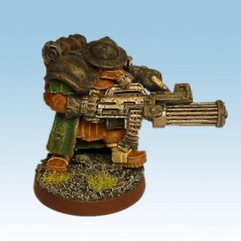 Warzone Trencher Squad Heavy Gunner by Brother Captain