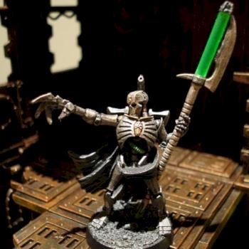 Necron Lord by SoulEatingFreak
