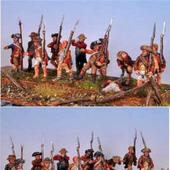 AWI 25mm Eureka Miniatures-2nd. Maryland Regt. Battle of Guilford Courthouse 1781 by hmslouie