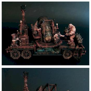 CHAOS DWARF DREADQUAKE MORTAR by loris