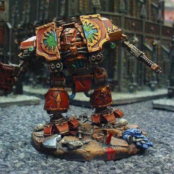 Worldeaters Forgeworld Dreadnought. by Sparhawk