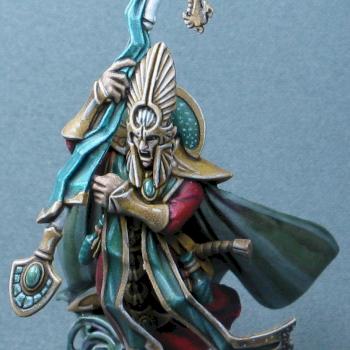 High Elf Mage by Sacred Circle Minis