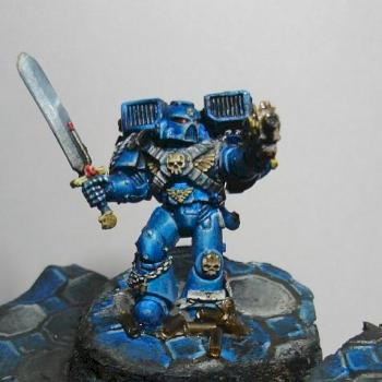 Ultramarine Vanguard Veteran by KingofEdoras