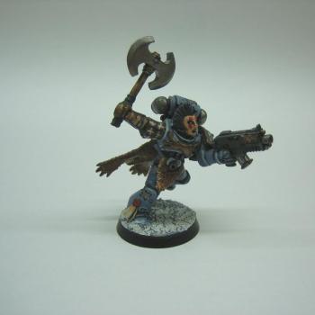 Space Wolf Lone Warrior by Nachomon