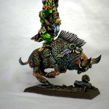 Shaman on War Boar by GERARD