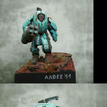 Tau XV25 Stealth Suit by andee