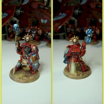 Blood angels terminator by Hutchinstien