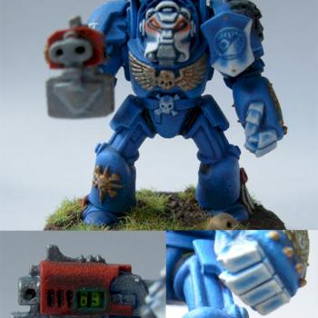 Black Reach Ultramarine Terminator by TheDarker