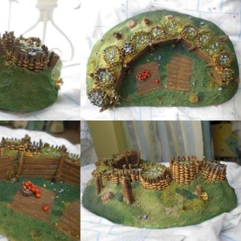 Barricade scenery for Confrontation Worg by GengisSad