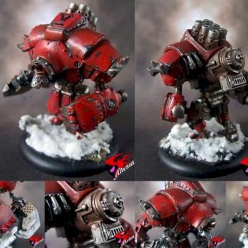 Khador Heavy War jack juggernaut by altesia