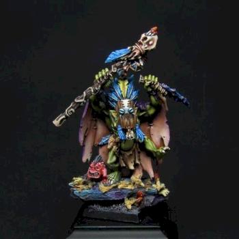 Shaman Wurrzag -  Gold on Grey Seer 2011 by KeraM