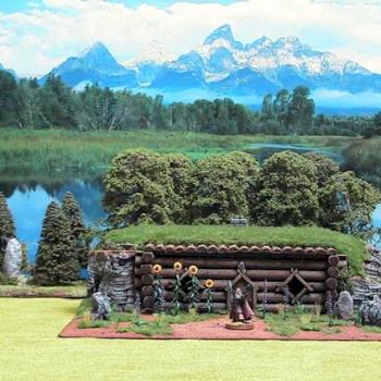 Radagast's log cabin by TrickRick