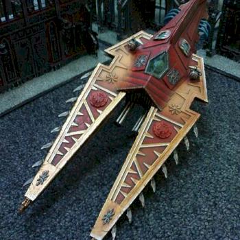 Scratchbuilt Hellblade fighter by Sparhawk