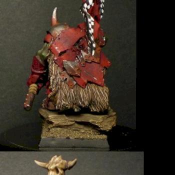 Back Orc Standart Bearer by Sibelius