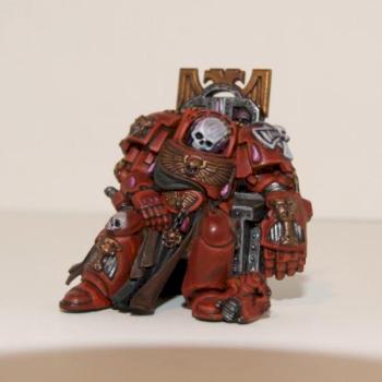 Blood Angels dead Space Marine - Space Hulk by stigweard