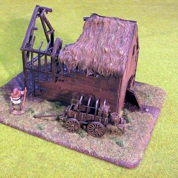 burnt barn by TrickRick