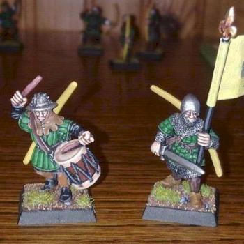 Bretonnian bowmen of bergerance command group by xsasis