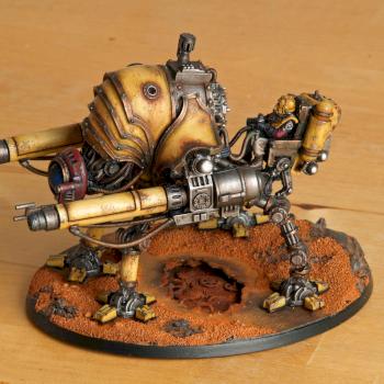Skitarii Cyclops Heavy Sentinel - Adeptus Mechanicus by cerebralerebus