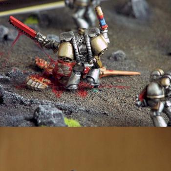 Spase Marines vs Tyranids Diorama - Close-ups by Vinni Pooh