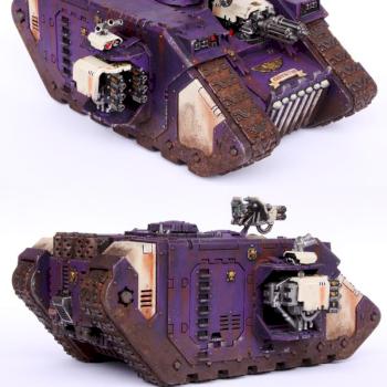 Land Raider Crusader by HeadWar