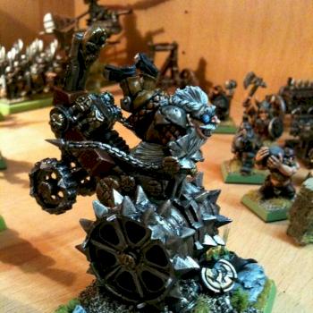 Blood Bowl - Dwarf DeathRoller by dragonyim