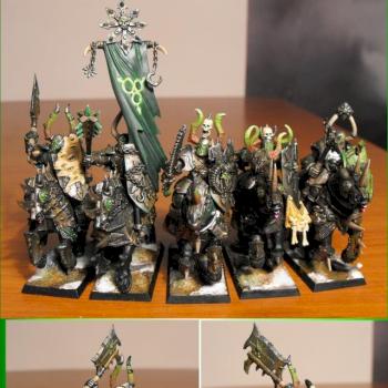 Chaos Knights of Nurgle by cpt_Molo