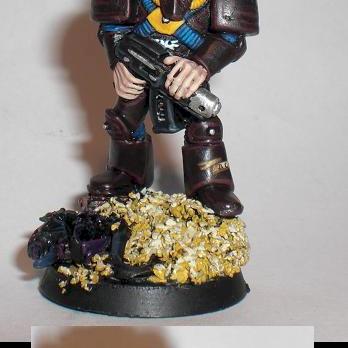 Angels Vermillion Space Marine by NothingInCommon