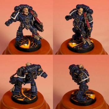 Ultramarine Tyranid Hunter by FiloSganga