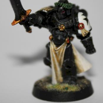 Black Templar Emperor's Champion by niewiem