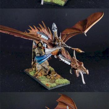 High Elf Lord On Dragon by TheMiniatureWorkshop