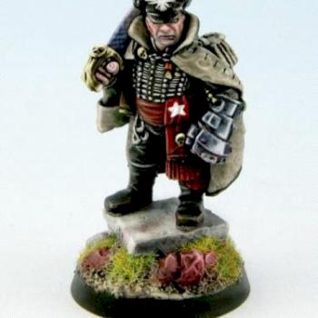 Imperial Guard Commissar by kreativerlemming