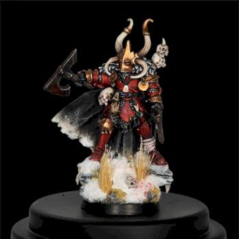 Gamesday 2009 Chaos Lord by JamesTTravers