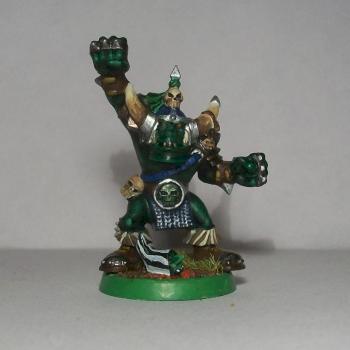 Blood Bowl Orc Team - Black Orc Blocker by sambu