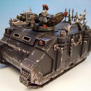 Rhino de la Black legion by matthieuxme