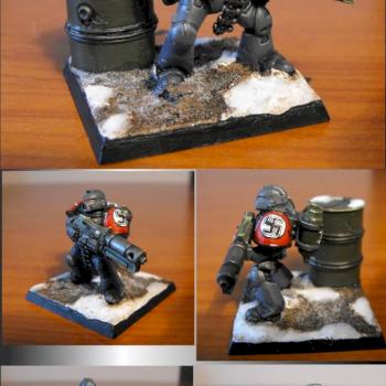 Nazi Space Marine by cpt_Molo