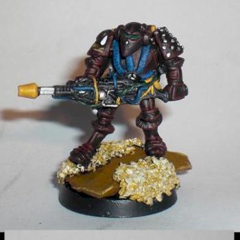 Angels Vermillion Space Marine by NothingInCommon