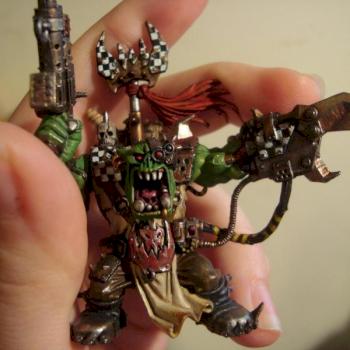 Ork Warboss unfinished by yukichan11