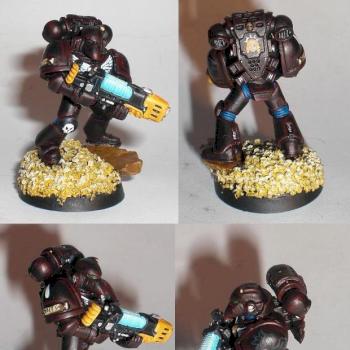 Angels Vermillion Space Marine by NothingInCommon