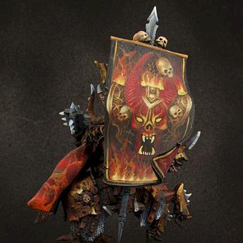 WARHAMMER Lord of Chaos with Standard by rene